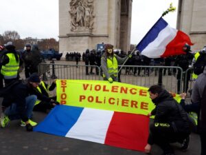 Runde 9 der Gelbwesten in Frankreich